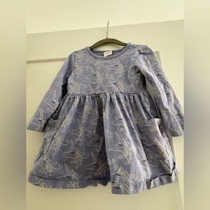 Hanna Andersson purple unicorn Kids Dress